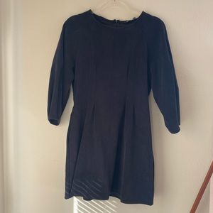 Zara New Dark Blue Dress